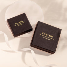 Load image into Gallery viewer, Sterling Silver Hoop Earrings / Aquamarine Gemstone