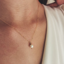 Load image into Gallery viewer, 14Kt Gold Filled Necklace/  Freshwater Pearl
