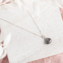Load image into Gallery viewer, labradorite sterling silver necklace