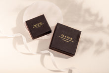 Load image into Gallery viewer, Statement Half Petal Crystal Earrings/ Clear