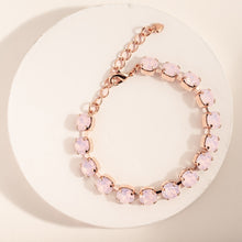 Load image into Gallery viewer, rose opal tennis bracelet