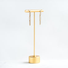 Load image into Gallery viewer, Gold Filled | Sterling Silver Paper Clip Earrings
