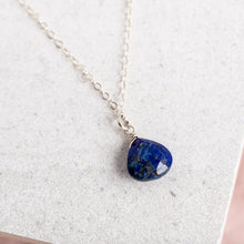 Load image into Gallery viewer, 14Kt Gold Filled Necklace/  Lapis Lazuli Gemstone
