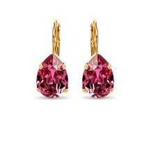 Load image into Gallery viewer, Nova Crystal  Drop Earrings / Rose Pink

