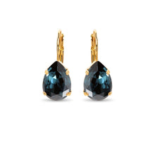 Load image into Gallery viewer, Nova Crystal Drop Earrings / Blue Montana
