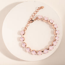 Load image into Gallery viewer, rose opal tennis bracelet
